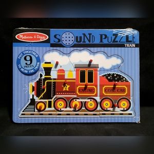🧩Melissa & Doug Train Sound Puzzle🧩